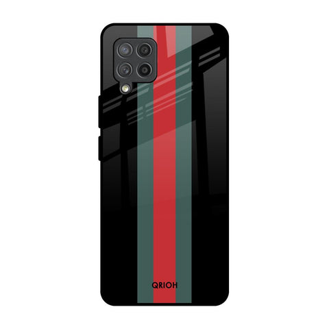Vertical Stripes Glossy Case for Samsung Galaxy M42