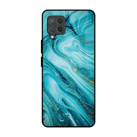 Ocean Marble Glossy Case for Samsung Galaxy M42