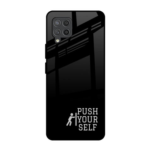 Push Your Self Glossy Case for Samsung Galaxy M42
