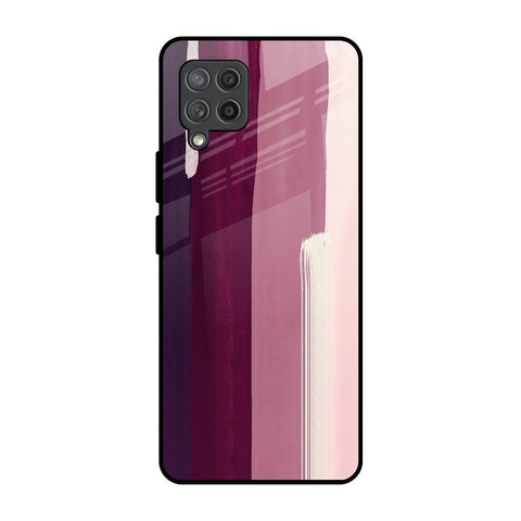 Brush Stroke Art Glossy Case for Samsung Galaxy M42