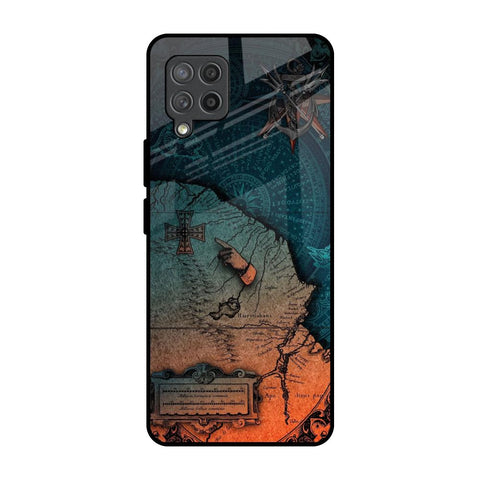 Geographical Map Glossy Case for Samsung Galaxy M42