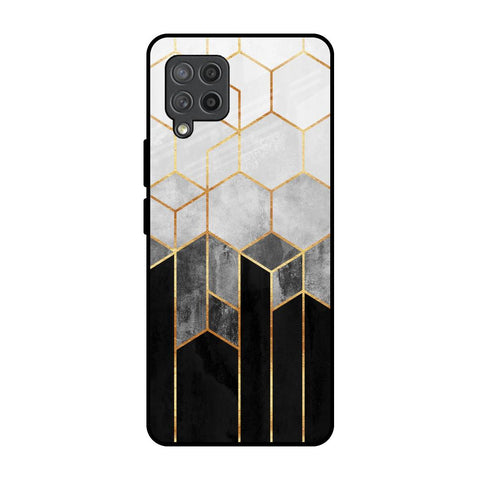 Tricolor Pattern Glossy Case for Samsung Galaxy M42