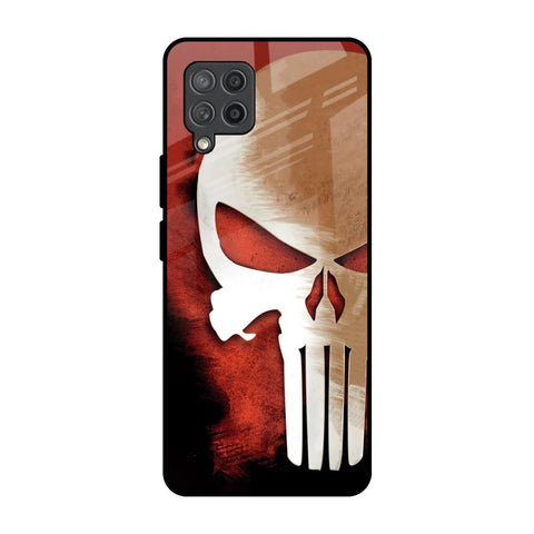 Red Skull Glossy Case for Samsung Galaxy M42