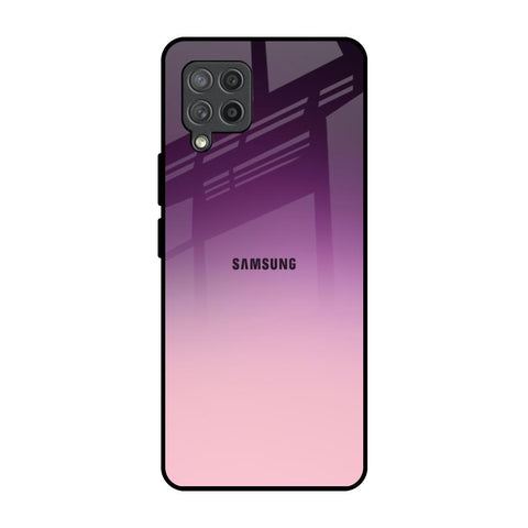 Purple Gradient Glossy case for Samsung Galaxy M42