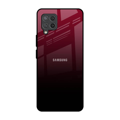 Wine Red Glossy Case For Samsung Galaxy M42