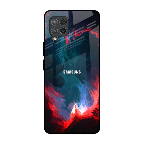 Brush Art Glossy Case For Samsung Galaxy M42