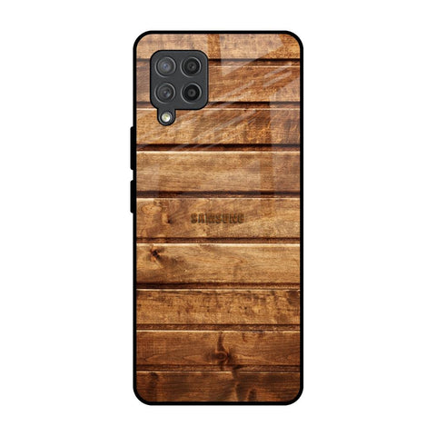 Wooden Planks Glossy Case for Samsung Galaxy M42