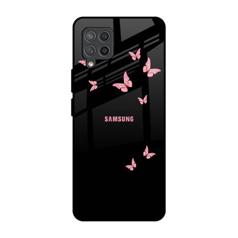 Fly Butterfly Glossy Case for Samsung Galaxy M42