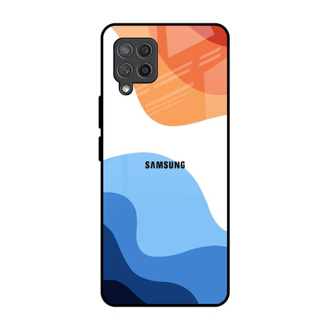 Wavy Color Pattern Glossy Case for Samsung Galaxy M42