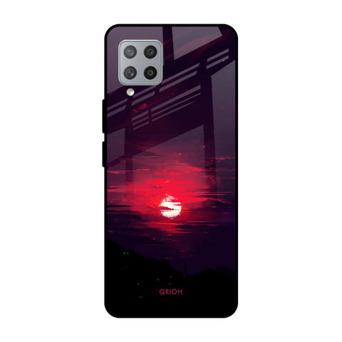 Morning Red Sky Glossy Case For Samsung Galaxy M42