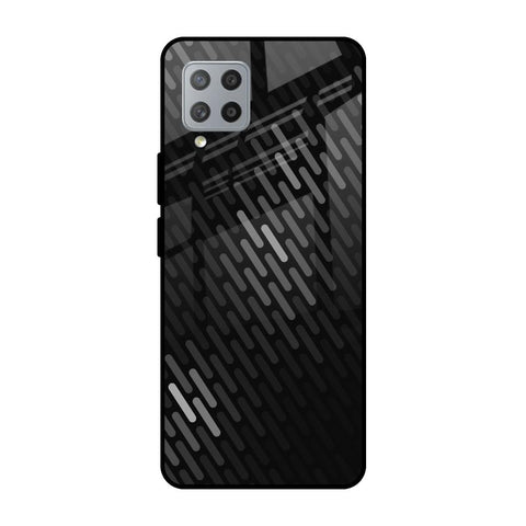 Dark Abstract Pattern Glossy Case For Samsung Galaxy M42