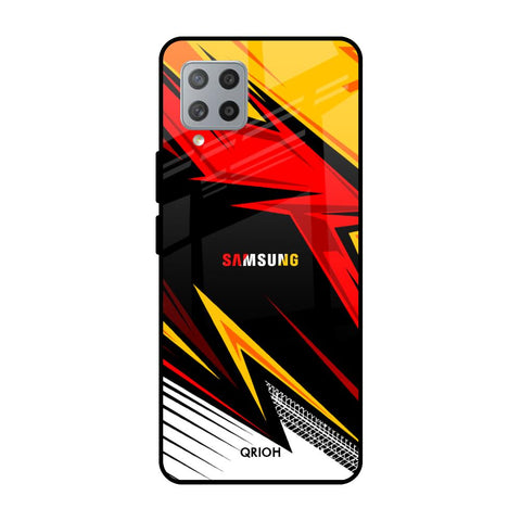 Race Jersey Pattern Glossy Case For Samsung Galaxy M42