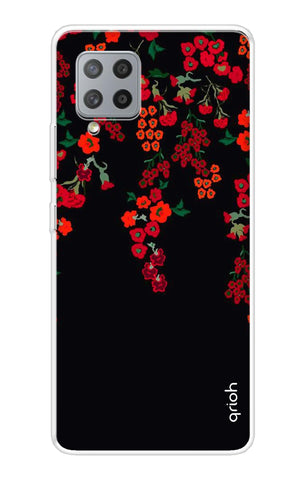 Floral Deco Soft Cover For Samsung Galaxy M42