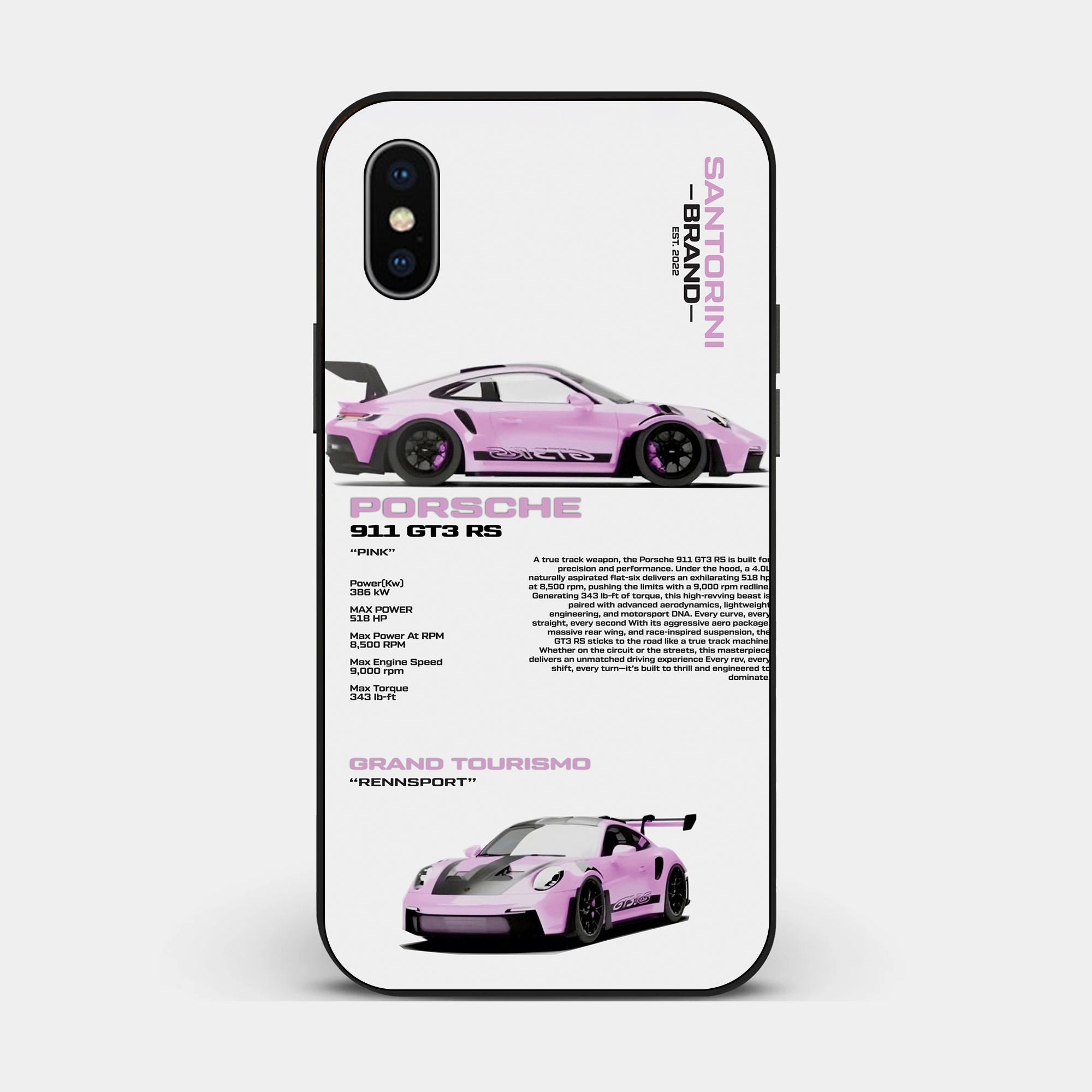 iPhone XS Max - Wallpaper 024 - Premium Printed Glossy Phone Case