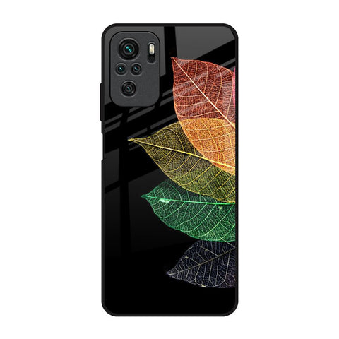 Colorful Leaves Glossy Case for Redmi Note 10S