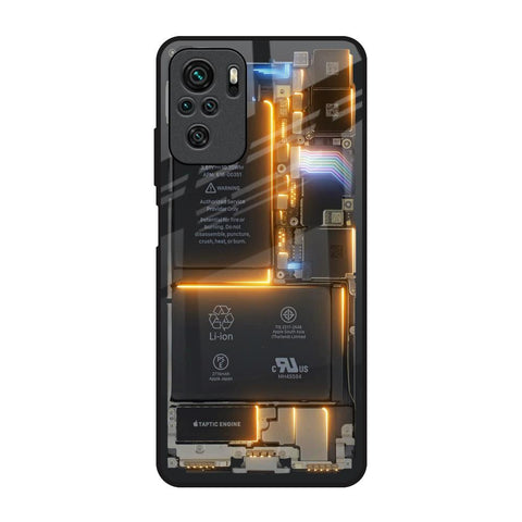 Glow Up Skeleton Glossy Case for Redmi Note 10S