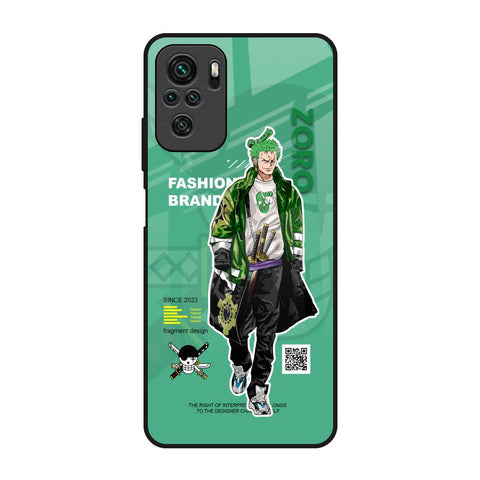 Zoro Bape Glossy Case for Redmi Note 10S