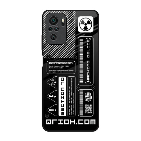 Futuristic Art Glossy Case for Redmi Note 10S