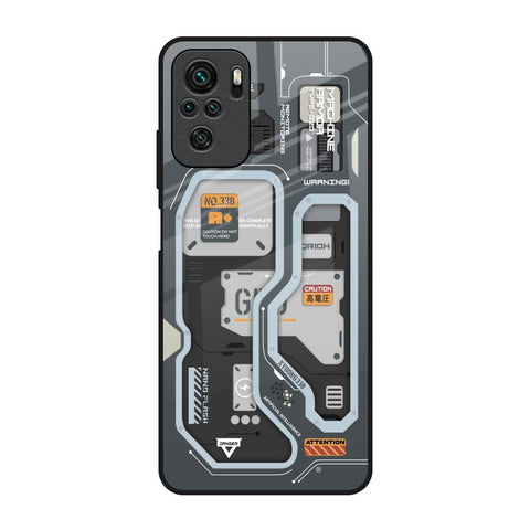 Retro Futuristic Glossy Case for Redmi Note 10S