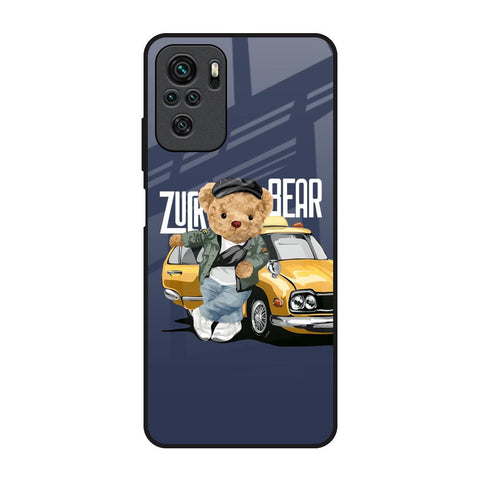 Adventurous Bear Glossy Case for Redmi Note 10S