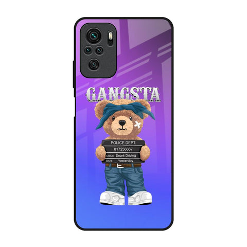 Gangsta Bear Glossy Case for Redmi Note 10S