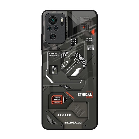 Tech Aesthetics Glossy Case for Redmi Note 10S