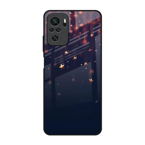 Falling Stars Glossy Case For Redmi Note 10S