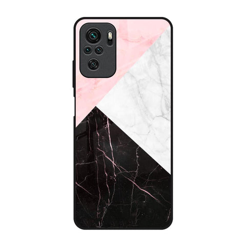 Marble Collage Art Glossy Case For Redmi Note 10S
