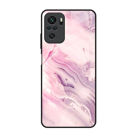 Diamond Pink Gradient Glossy Case For Redmi Note 10S