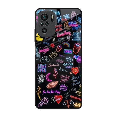 Accept The Mystery Glossy Case for Redmi Note 10S