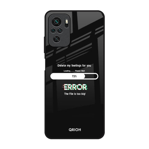 Error Glossy Case for Redmi Note 10S