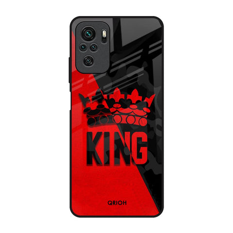 I Am A King Glossy Case for Redmi Note 10S