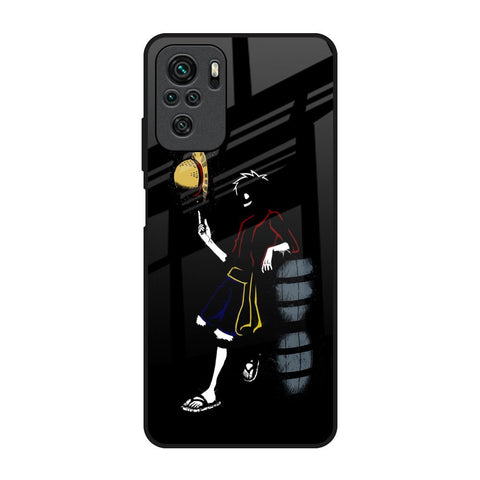 Luffy Line Art Glossy Case for Redmi Note 10S