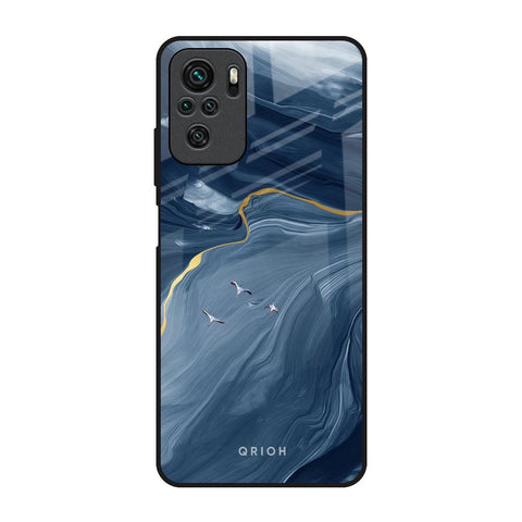 Deep Ocean Marble Glossy Case for Redmi Note 10S