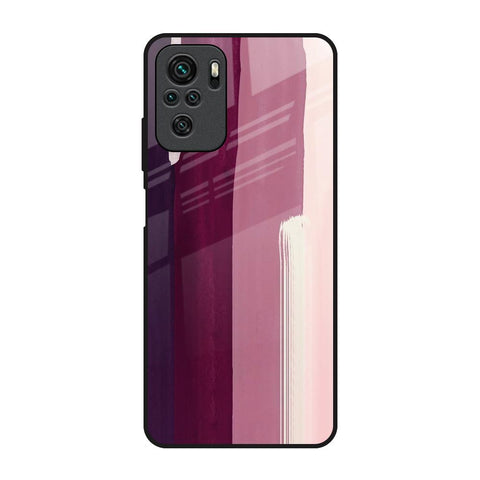 Brush Stroke Art Glossy Case for Redmi Note 10S