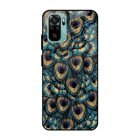 Peacock Feathers Glossy case for Redmi Note 10S