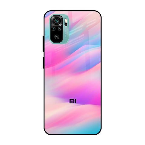 Colorful Waves Glossy case for Redmi Note 10S