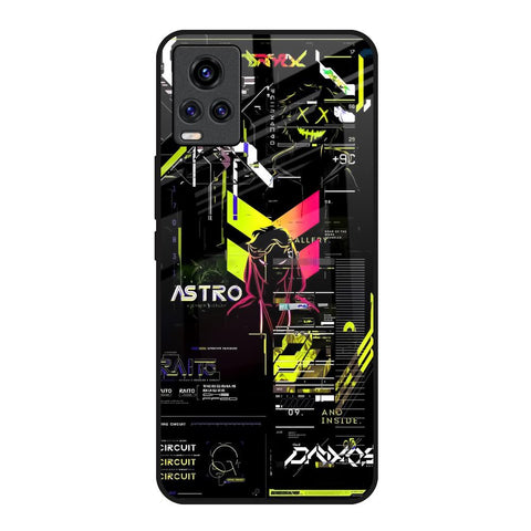 Astro Glitch Glossy Case for Vivo Y73
