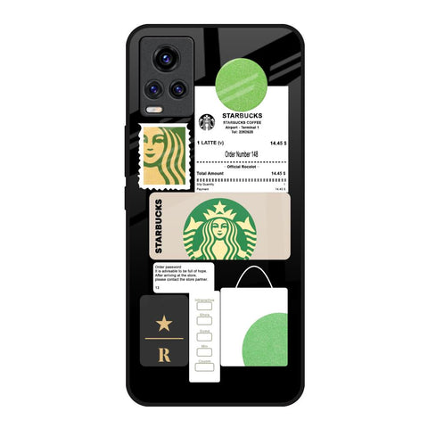 Coffee Latte Glossy Case for Vivo Y73