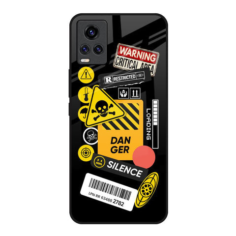 Danger Signs Glossy Case for Vivo Y73