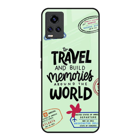 Travel Stamps Glossy Case for Vivo Y73