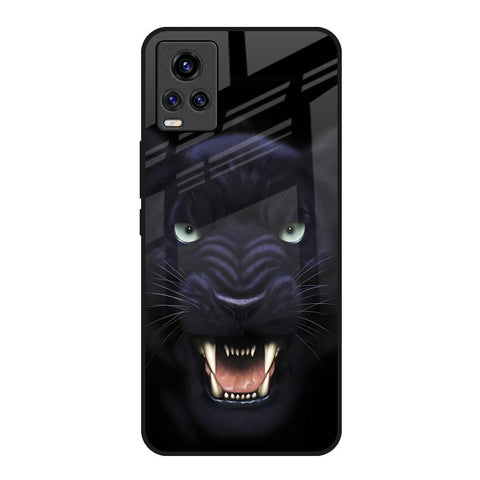 Angry Black Leopard Glossy Case for Vivo Y73