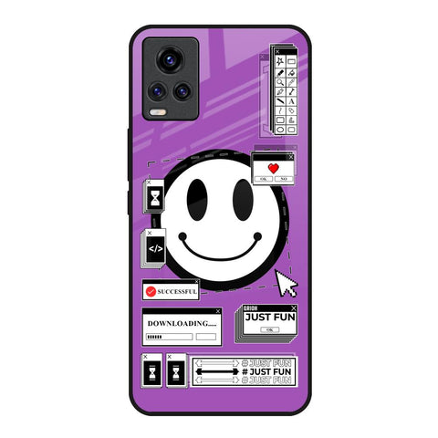 Code with Smile Glossy Case for Vivo Y73