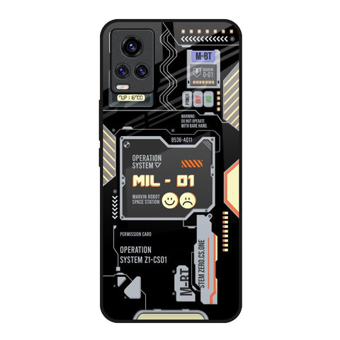 Exposed Parts Glossy Case for Vivo Y73