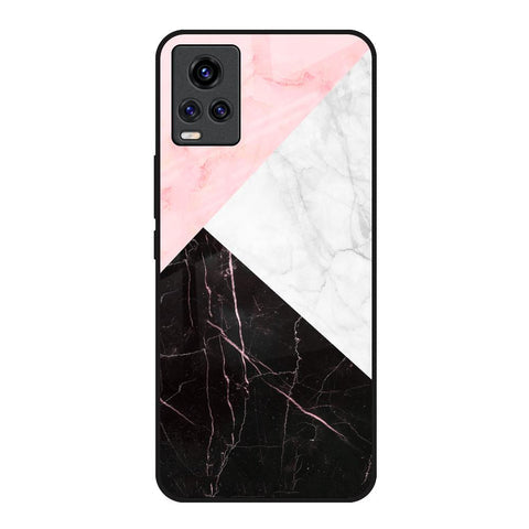 Marble Collage Art Glossy Case For Vivo Y73