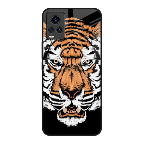 Angry Tiger Glossy Case For Vivo Y73