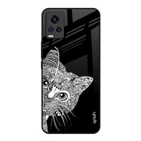 Kitten Mandala Glossy Case for Vivo Y73