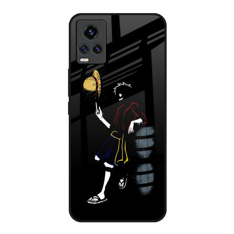 Luffy Line Art Glossy Case for Vivo Y73