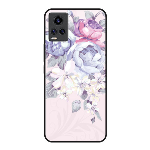 Elegant Floral Glossy Case for Vivo Y73