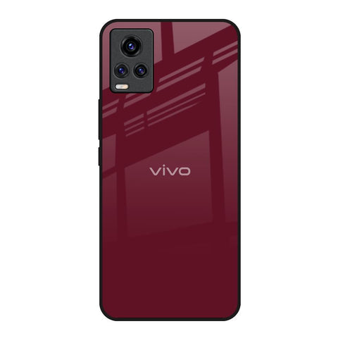 Classic Burgundy Glossy Case for Vivo Y73